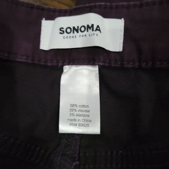 Sonoma Purple Skinny Jeans (Size 10) - Picture 4 of 5